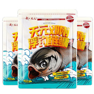 【回头客过10万+】天元邓刚浮钓鲢鳙饵料正品手竿浮钓鱼水库野钓