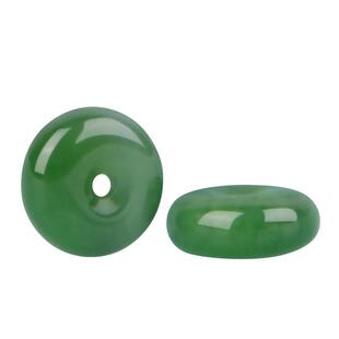 新疆和田玉小平安扣面包圈隔片卡环碧玉文玩手串手机链配饰品