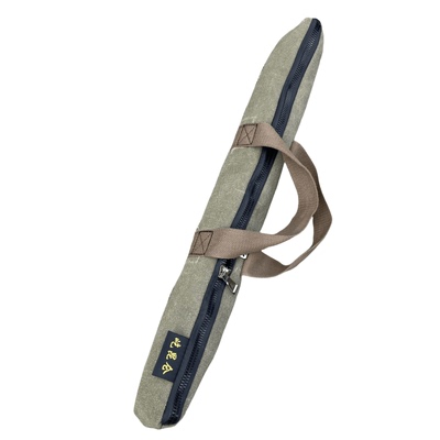 三层加厚帆布防水便携渔具包定制