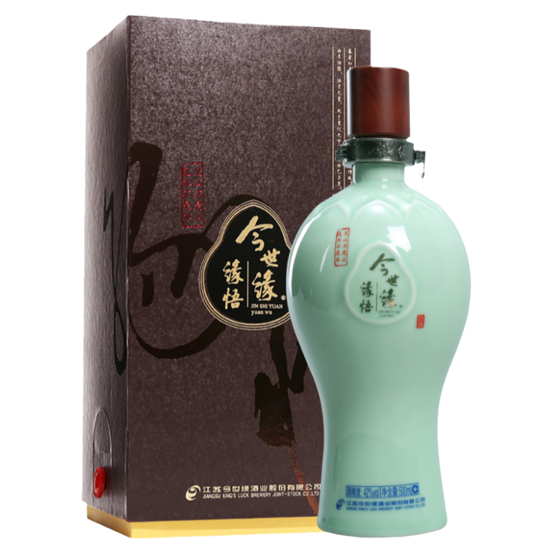 今世缘缘悟42度500ml浓香型白酒
