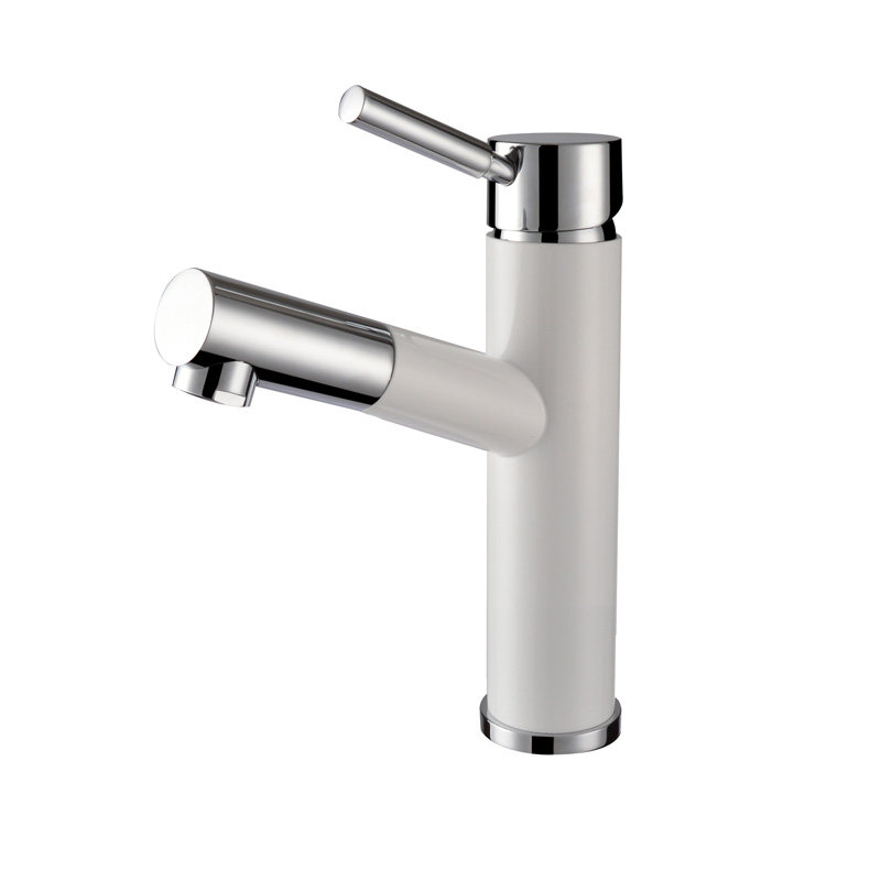 抽拉式面盆水龙头冷热全铜 伸缩洗头单孔台盆 洗脸盆抽拉龙头