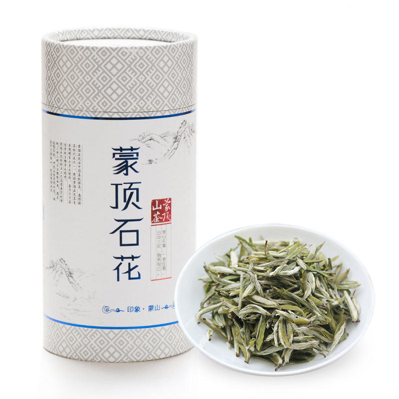 2024新茶 四川雅安蒙顶山茶蒙顶石花 明前茶叶春茶雀舌类绿茶100g