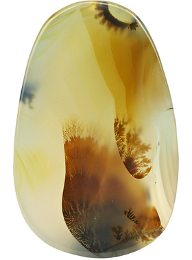 天然海洋玉髓玛瑙毛衣链项坠祼石