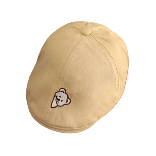 宝宝帽子春款男女童春季薄款贝雷帽2026新款一岁男孩洋气2前进帽3