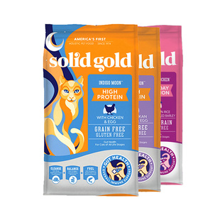 猫无忧 素力高SolidGold金素无谷高蛋白鸡肉猫粮素力高金素猫粮
