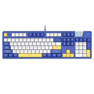 有线机械键盘热拔插客制化104键办公游戏通用电竞宏红轴黑轴J11
