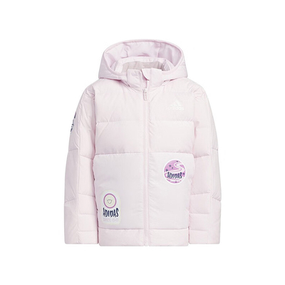 【自营】Adidas/阿迪达斯冬季小童运动休闲保暖羽绒服HM9644鸭绒