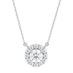 DEINO黛诺钻石项链女经典高级轻奢设计项链爆款送女朋友礼物繁花