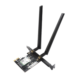 gxlinkstar  AX200台式机PCI-E无线网卡电竞游戏2.4G/5G双频3000M WiFi6蓝牙5.2 AX210内置WiFi接收器发射器