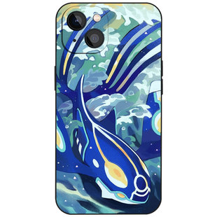 盖欧卡宝可梦手机壳适用苹果16小米15华为14液态硅胶VIVO卡通艺术OPPO新款磁吸iPhone17ProMax小众个性保护套