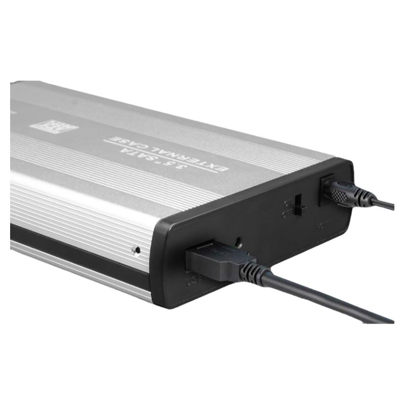 华顾2.5/3.5英寸SATA转USB移动硬盘盒3.0盒机械固态硬盘外接盒