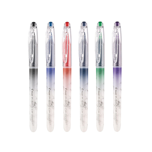 Pilot百乐笔P500CP考试中性笔0.5大容量黑蓝红水笔学生高考刷题笔