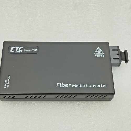 Ctc Union FMC-10/100-WM-SC002/AC Fiber Media Converter