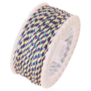 四股三花棉线 星月菩提文玩绳子无弹力耐磨手绳新DIY手工编织线绳