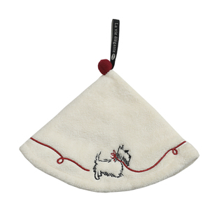 可爱擦手巾挂式吸水速干厨房擦手毛巾卫生间加厚高级感擦手布手帕