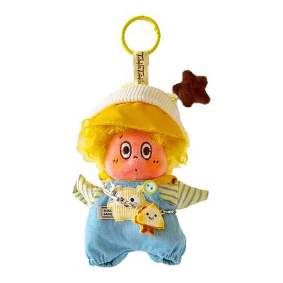 泡泡玛特Twinkle123星星人系列毛绒玩偶挂件娃衣爆炸头帽子衣服