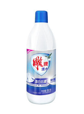雕牌漂白水650g瓶装亮白去黄