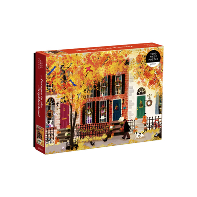 超解压美国进口拼图-邻里之秋