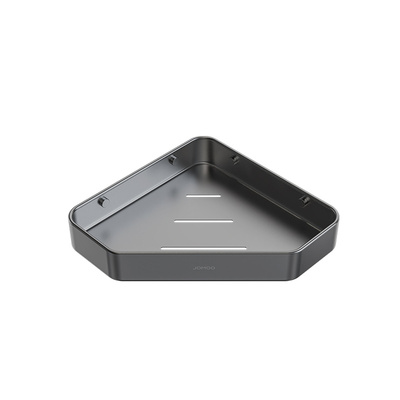 九牧卫浴官方旗舰浴室枪灰三角置物架三角篮角架太空铝三角篮角蓝