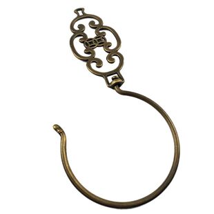 明清中式老式专用仿古黄铜铜钱款床帘窗帘门帘蚊帐钩装饰挂钩厂家