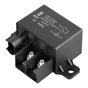 蓝波C150A大电流汽车继电器DC12V24V启动线束改装冷却风扇控制