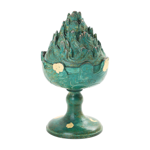 复刻点金博山炉创意香薰炉仿古盘香炉家用室内熏香炉沉香檀香摆件