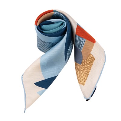 高级斜纹绸缎桑蚕丝方巾真丝丝巾