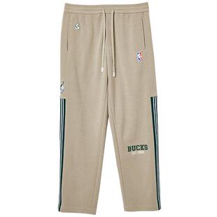 杰克琼斯25冬季新款NBA联名雄鹿队日常休闲舒适休闲裤长裤子男装