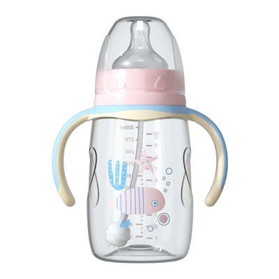 婴儿宽口径PP奶瓶防摔防胀气
