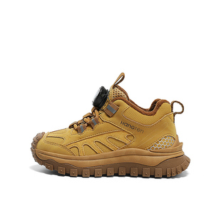 HANGTEN欢腾男童棉鞋冬款新款儿童二棉鞋加绒鞋中大童女童运动鞋