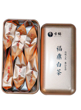 市锦品鉴装正宗福鼎白茶陈年散茶