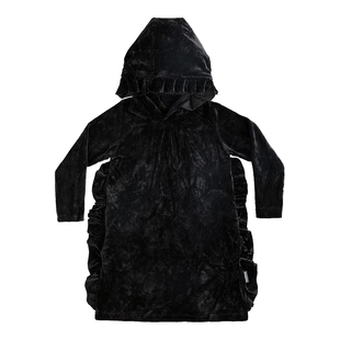 现货 nununu 新款 连帽 长袖卫衣裙