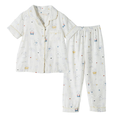 夏季凉感纯棉A类新款短袖长裤