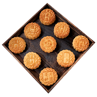 纯素广式五仁月饼无蛋奶手工馅料