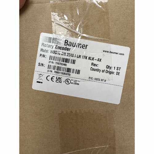 议价Baumer堡盟旋转编码器HOG10DN2048适用