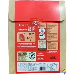 开市客会员甄选 KITKAT雀巢奇巧威化巧克力 半糖威化黑巧克力香浓