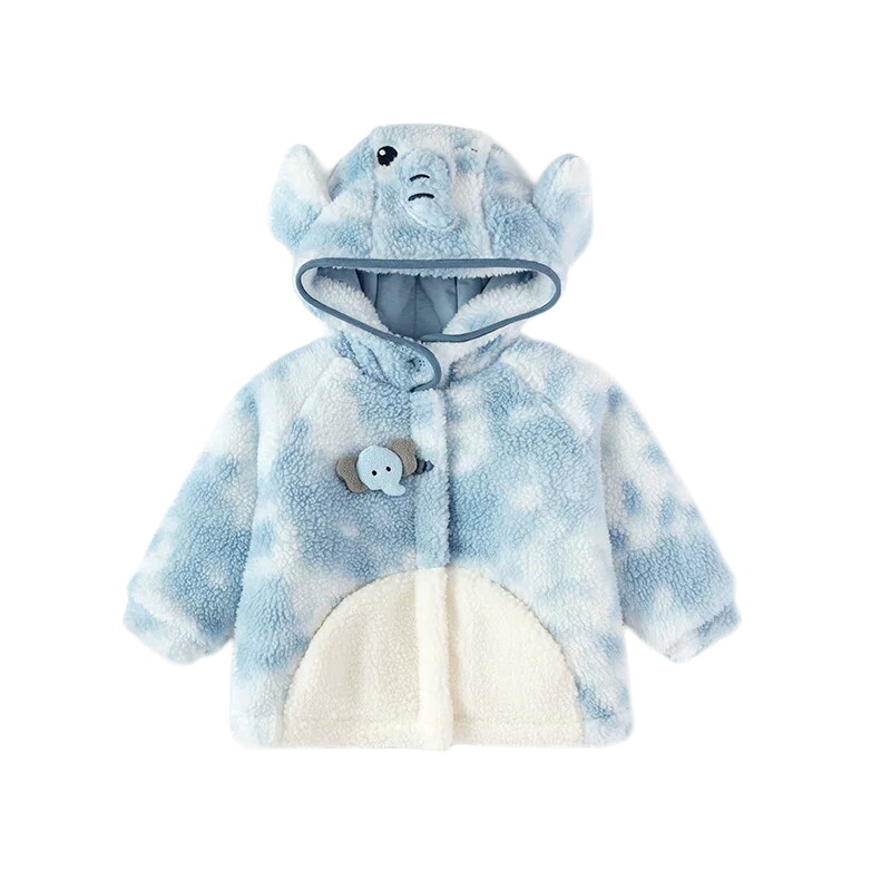 巴拉巴拉儿童棉服男女童连帽外套