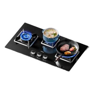 [高效三眼灶]老板39B1A大火力三眼灶嵌入燃气灶家用厨房灶具