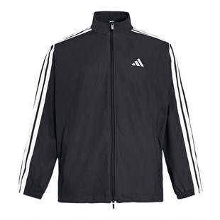 Adidas/阿迪达斯正品2026春季款男士立领经典运动印花外套KR2548