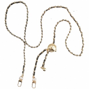 Clove 小香风机链斜挎长款可调节皮制手机壳挂绳款背带式小包链条