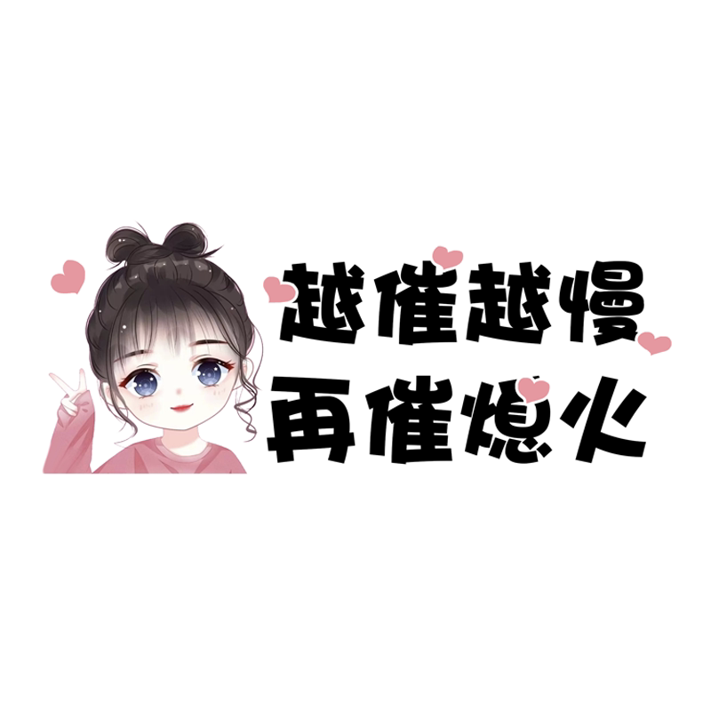 实习女司机贴纸手上提示搞笑摩托
