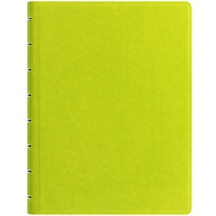 filofax斐来仕英国进口手帐 A5 notebook saffiano 再装型活页笔记本记事本 硬面活页本子
