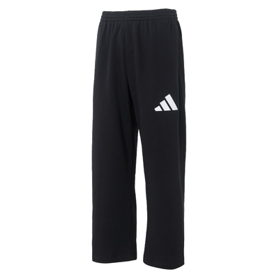 【自营】Adidas阿迪达斯针织长裤加绒简约直筒运动裤休闲裤JF3567