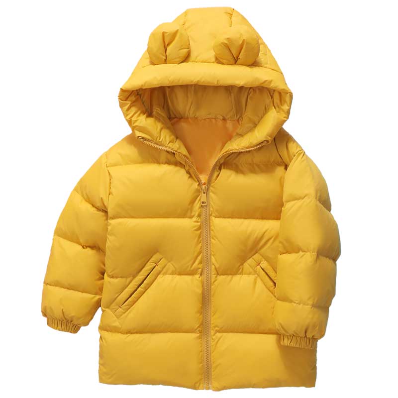 雅鹿儿童女童羽绒服2025新款洋气女孩女宝中长款大童加厚冬季外套