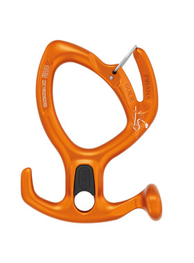攀索PETZL 溪降下降器PIRANA GUIDE制动钩锁定凹槽可调摩擦力D005