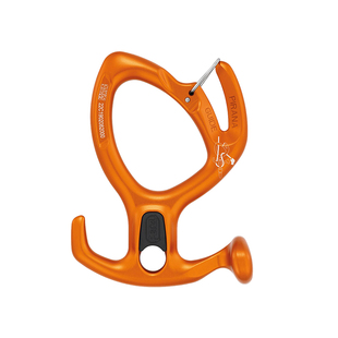攀索PETZL 溪降下降器PIRANA GUIDE制动钩锁定凹槽可调摩擦力D005