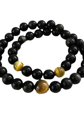 新中式男女高级感串珠双圈手饰