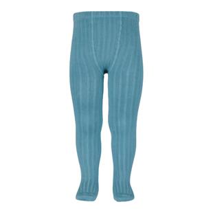 西班牙condor儿童连裤袜春秋季棉柔坑条平纹镂空打底裤袜特价清仓