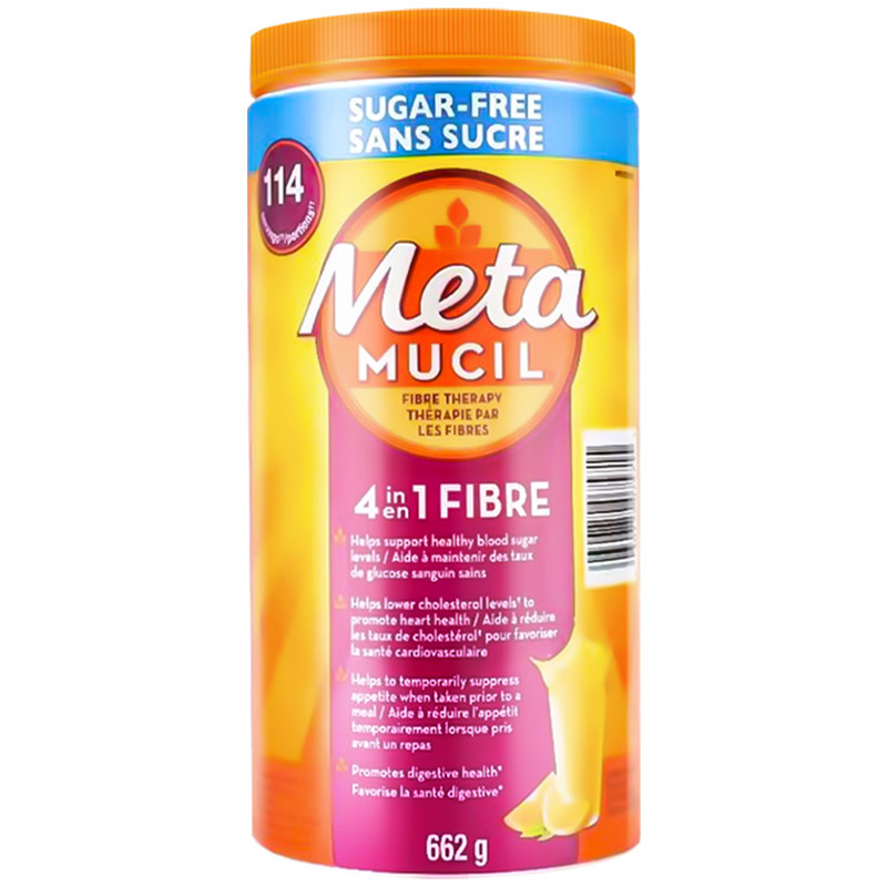 meta美达施纤维粉促排饱腹代餐粉metamucil水溶性纤维素进口正品