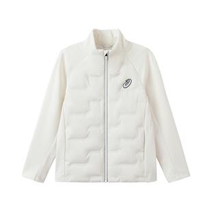 ASICS/亚瑟士26年中大童男女冬季新款防泼水拼色保暖舒适羽绒服